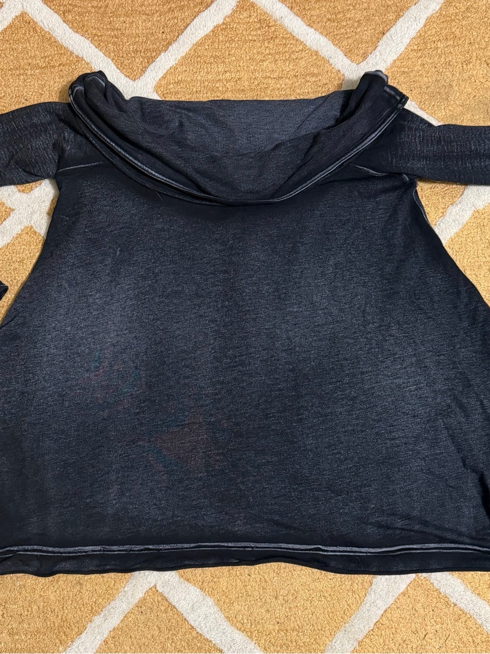 Free People Women's off shoulder dark grey Sweater